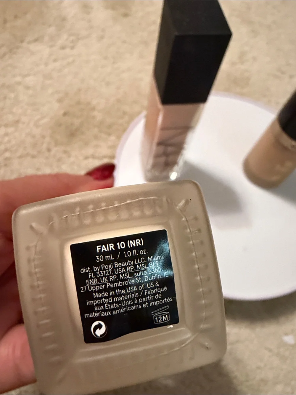 NARS, ONE/SIZE, Too Faced Foundation 3 pc set